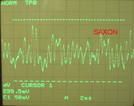 CB Radio z w��czonym filtrem ANL - SAXON